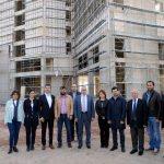 Tokat Valisi Can otel inşaatında incelemelerde bulundu