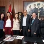 G&uuml;l&uuml;&ccedil; Belediye Başkanı Demirtaş'a ziyaret