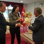 Makedonya Cumhurbaşkanı'nın eşi Ivanova'ya İpsala pirinci armağan edildi