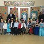 Minik öğrenciler okullarındaki 100'üncü günü kutladı