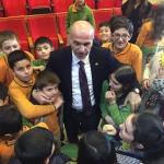 G&ouml;k&ccedil;e, &ouml;ğrencilerle bir araya geldi