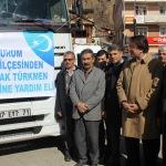 Tortum'dan Bayırbucak Türkmenlerine yardım