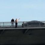 Boğaziçi Köprüsü'nde intihar girişimi!