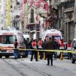 Taksim'deki patlamadan ilk g&ouml;r&uuml;nt&uuml;ler