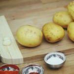 Sarımsaklı patates