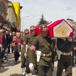Korgan'da Kore gazisi son yolculuğuna uğurlandı