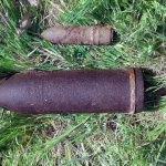 Çanakkale'de arazide top ve uçaksavar mermileri bulundu