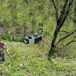 Ordu'da tarım aracı devrildi: 2 yaralı