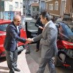 Artvin Cumhuriyet Başsavcısı Turhan'dan Artvin Gazeteciler Cemiyetine ziyaret