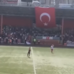 Karagümrük-Amed maçına damga vuran tezahürat