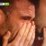 Beşiktaşlı futbolcu h&uuml;ng&uuml;r h&uuml;ng&uuml;r ağladı