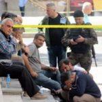 Gaziantep'te polisler arkadaşlarına ağladı