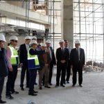 Protokol üyeleri KTO'nun yeni binasını gezdi