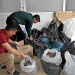 Zile'de 694 kilogram atık pil toplandı