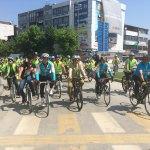 Vali Coş, bisiklet turu etkinliğine katıldı