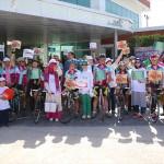 "Kadın Kanserleri Farkındalığı İçin Bisiklet Turu"