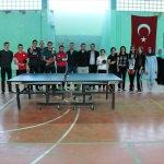 Türkeli'de Masa Tenisi Turnuvası düzenlendi