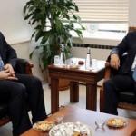 Başbakan'dan YÖK Başkanı Saraç'a veda ziyareti