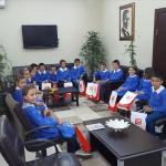 Öğrenciler Başkan Şahinşah'ı ziyaret etti