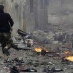 Esed sivillere bomba yağdırdı