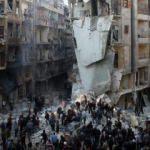 Halep'e varil bombalı saldırı!