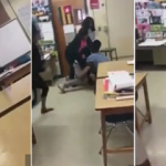Öğrenci, öğretmene acımasızca saldırdı