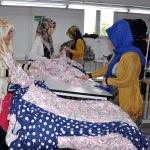 Tekstil fabrikası genç kızların umudu oldu