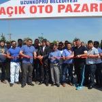 Uzunk&ouml;pr&uuml;'de 2.el otomabil pazarı a&ccedil;ıldı