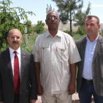 Sudanlı ziraat mühendisleri Çankırı'da tarım çalışmalarını inceliyor