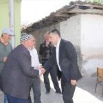 Havza Kaymakamı Tanrısever'den mahalle ziyareti