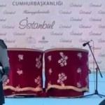 Diriliş oyuncuları Fetih Ş&ouml;leni'nde şiir okudu