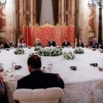 Erdoğan'ın verdiği yemekte anlamlı oturma düzeni