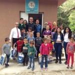 İslahiye Farabi MTAL&rsquo;den kardeş okula yardım