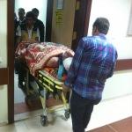 Erzurum'da otomobil çaya devrildi: 1 yaralı