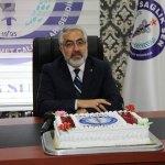 Sivas'ta SAĞLIK-SEN'den pastalı kutlama