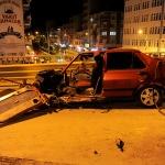 Uşak'ta trafik kazaları: 1 ölü, 4 yaralı