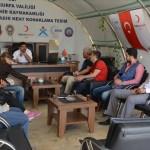 Birleşmiş Milletler Mülteciler Yüksek Komiserliği heyeti Viranşehir'de
