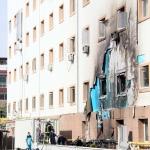 Gaziantep'te hastane yangını