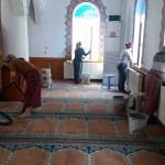 Gülüç'de camilerde temizlik yapıldı