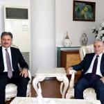 Vali Kamçı'dan Başkan Çakır'a veda ziyareti