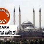 Ankara İFTAR ve SAHUR saati - 7 Haziran 2016