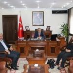 Hakkari Belediye Başkan Vekili Yıldız'dan Vali Toprak'a ziyaret
