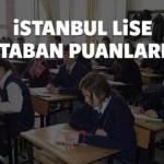 İstanbul TEOG lise taban puanları 2016 - MEB