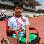 Engelli sporcu ablasının yolunda ilerliyor