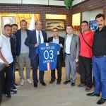 İl&ccedil;e Milli Eğitim futbol takımından &Ccedil;&ouml;l'e ziyaret
