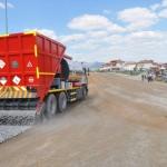 Seydişehir Belediyesine asfalt dökme makinası alındı