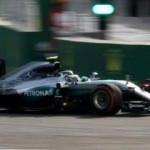 Azerbaycan'da zafer Rosberg'in