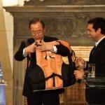 BM Genel Sekreteri Ban Ki-Moon Atina'da