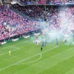 &Ccedil;ek Cumhuriyeti-Hırvatistan ma&ccedil;ında rezalet!