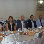 İnebolu Garnizon Komutanı Y&uuml;zbaşı Erk'e veda iftarı